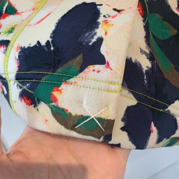 J. Crew Sleeveless Scuba Floral Dress NWOT - Picture 6 of 8